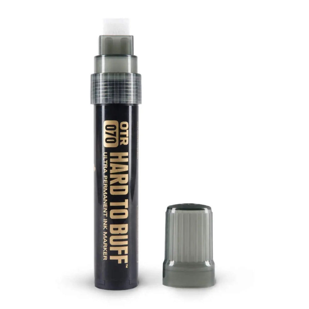 OTR 070 - HARD TO BUFF INK MARKER - DEEP BLACK - 15MM