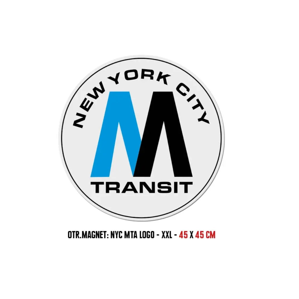 OTR MAGNET - NYC MTA LOGO - XXL