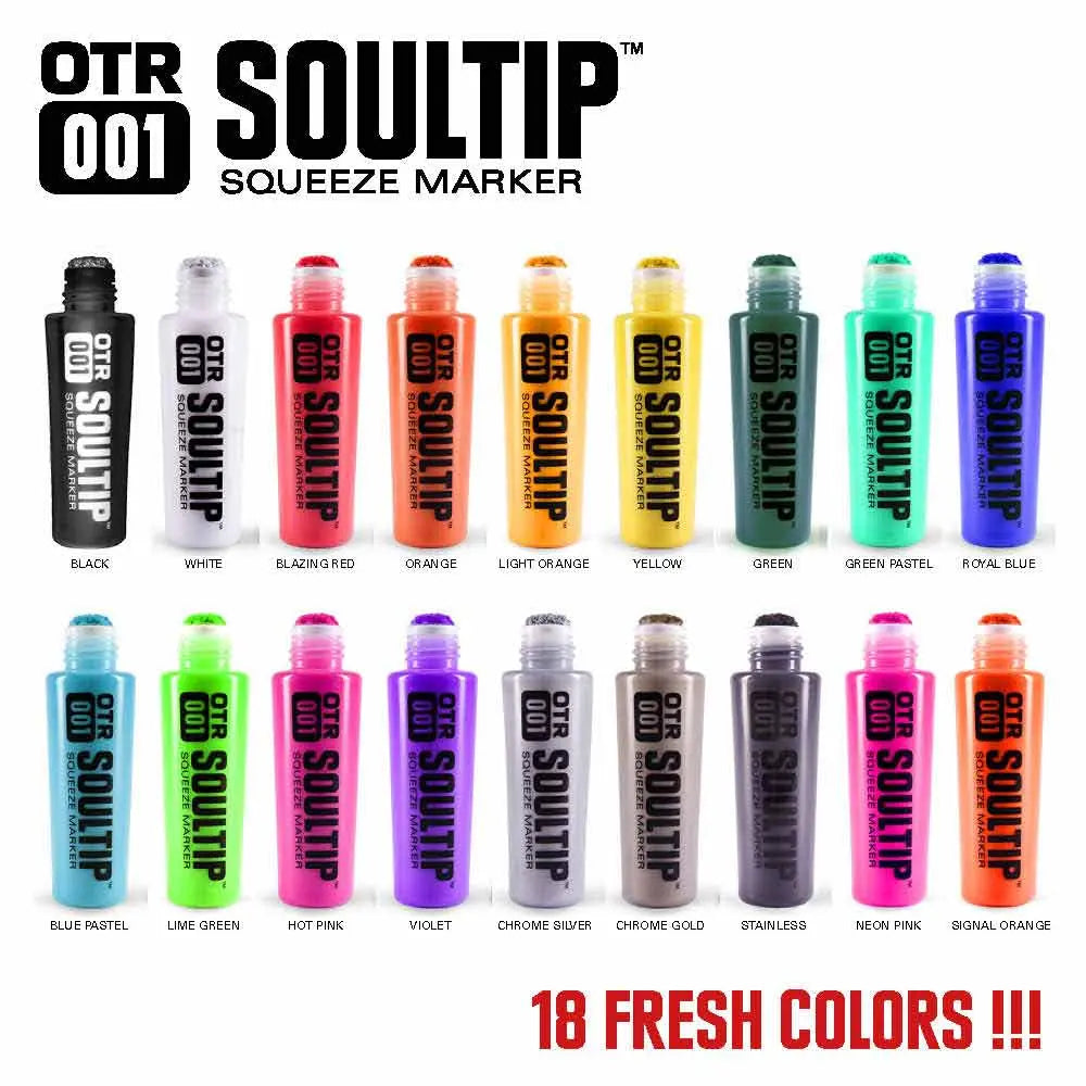 OTR 001 - SOULTIP SQUEEZE PAINT MARKER - 22MM