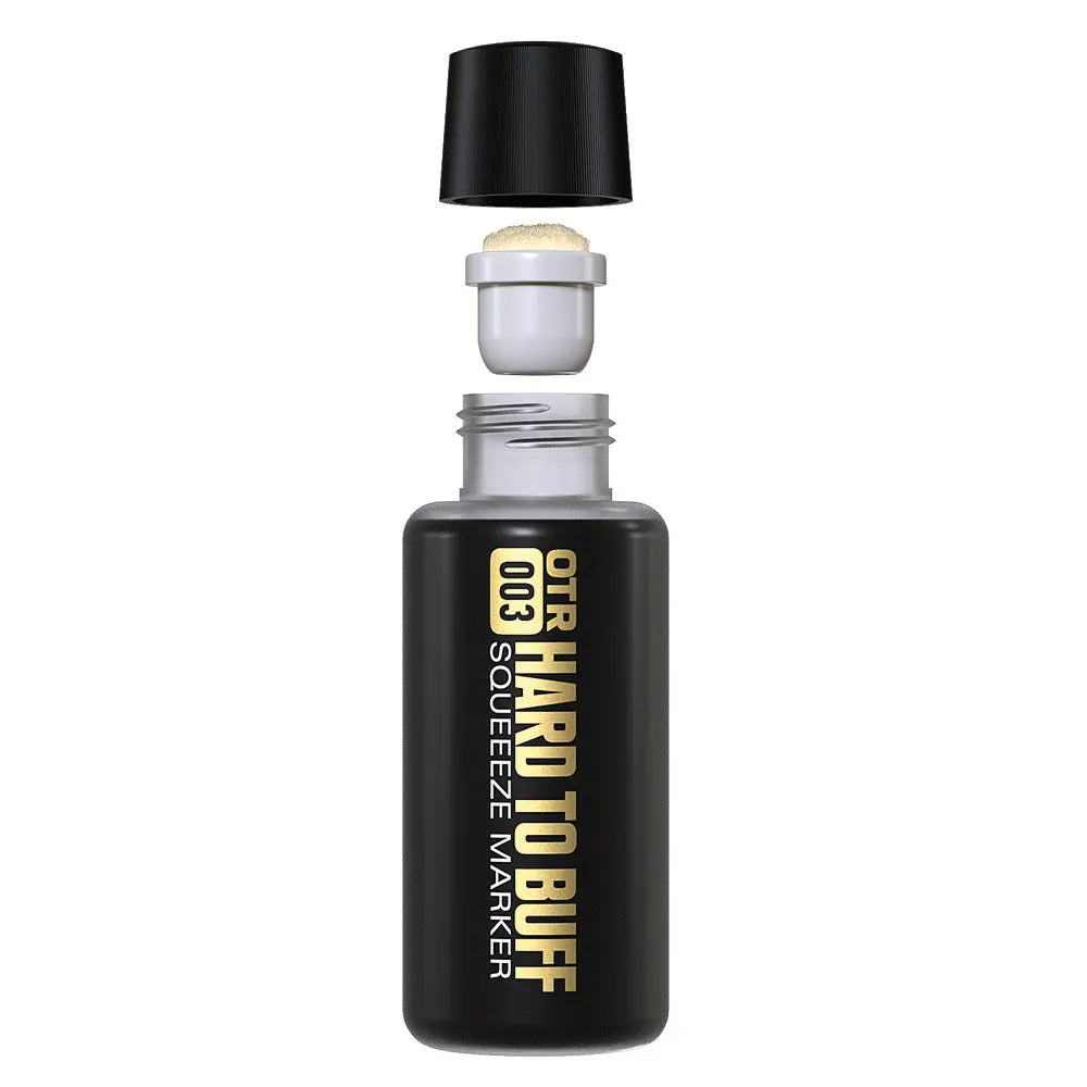 OTR 003 - HARD TO BUFF INK SQUEEZE MARKER - DEEP BLACK - 18MM