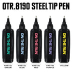 OTR 8190 FILLED - STEEL TIP PEN - CORRECTION PEN - 1MM