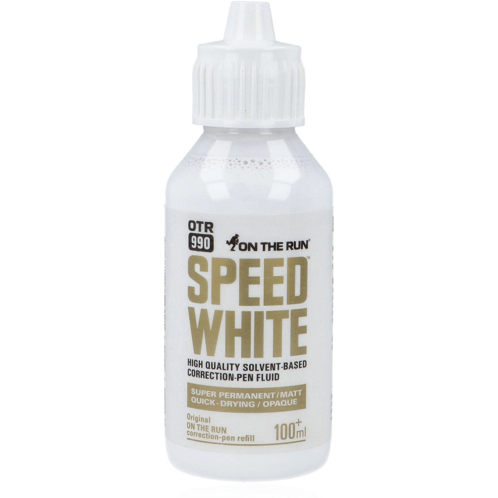 OTR 990 - SPEED WHITE CORRECTION PEN FLUID REFILL - 100ML